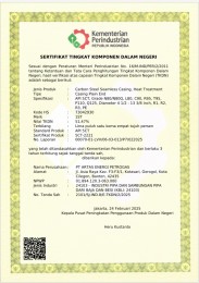 Pratinjau resolusi rendah Sertifikat TKDN produk IST